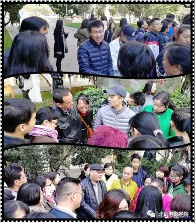 文學系、導演系、表演學院老師在咨詢現場